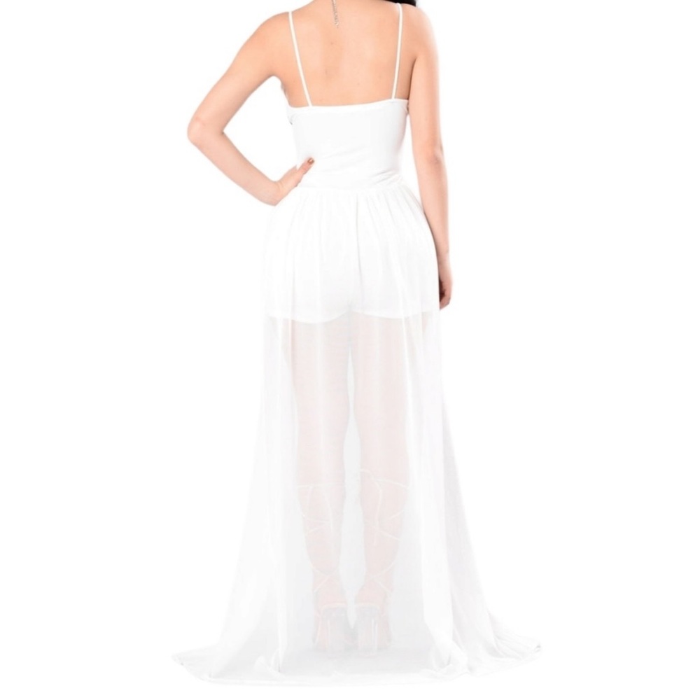 Can't Fade Away Maxi Dress
White Shorts Romper Maxi Dress - Picture 5 of 12